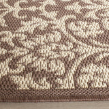 safavieh clearance courtyard cy3416 3409 chocolate rug