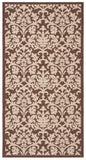 safavieh clearance courtyard cy3416 3409 chocolate rug