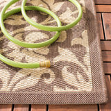 safavieh clearance courtyard cy3416 3409 chocolate rug