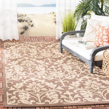 safavieh clearance courtyard cy3416 3409 chocolate rug