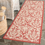 safavieh clearance courtyard cy3416 3707 red rug