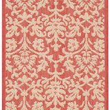 safavieh clearance courtyard cy3416 3707 red rug