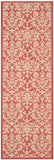 safavieh clearance courtyard cy3416 3707 red rug