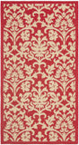 safavieh clearance courtyard cy3416 3707 red rug