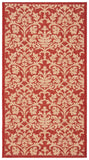 safavieh clearance courtyard cy3416 3707 red rug
