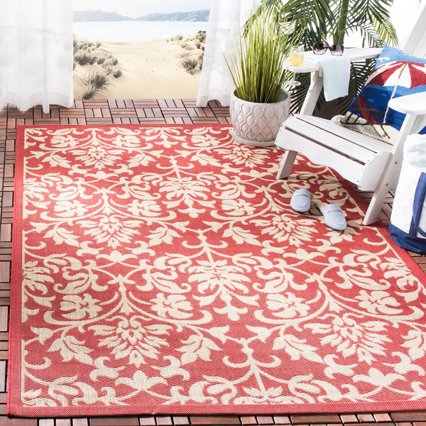 safavieh clearance courtyard cy3416 3707 red rug