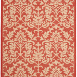 safavieh clearance courtyard cy3416 3707 red rug