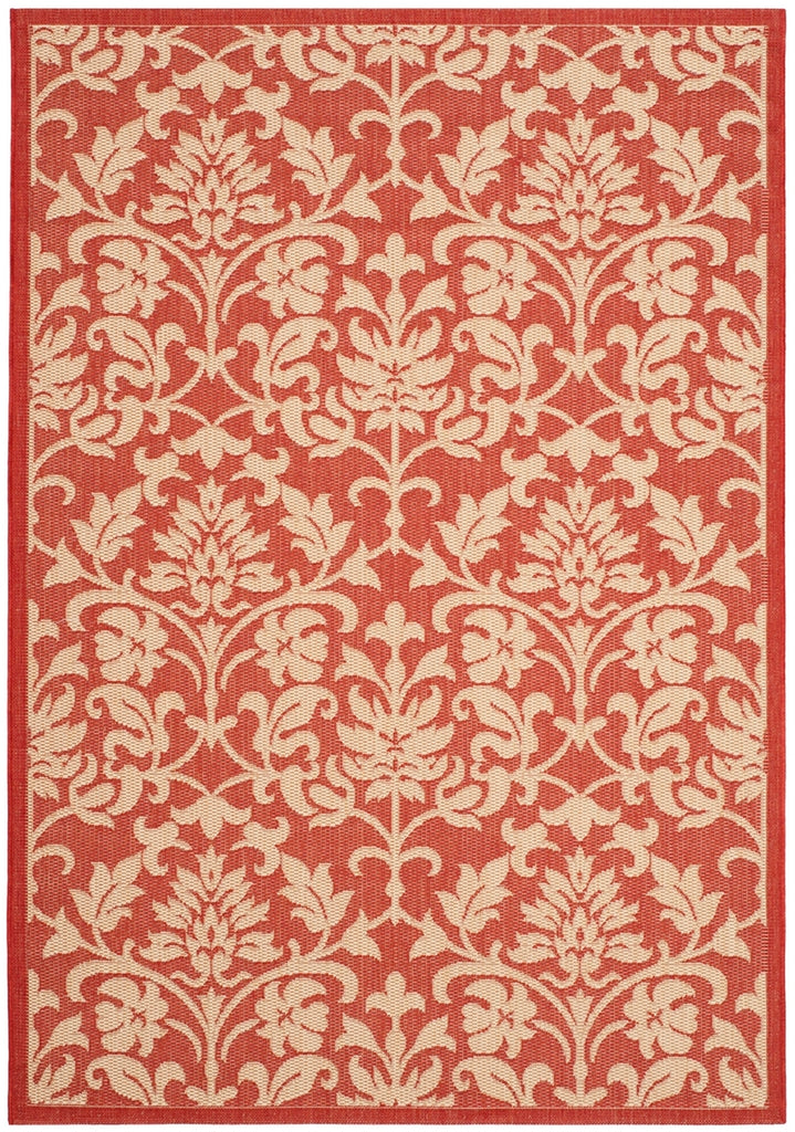 safavieh clearance courtyard cy3416 3707 red rug