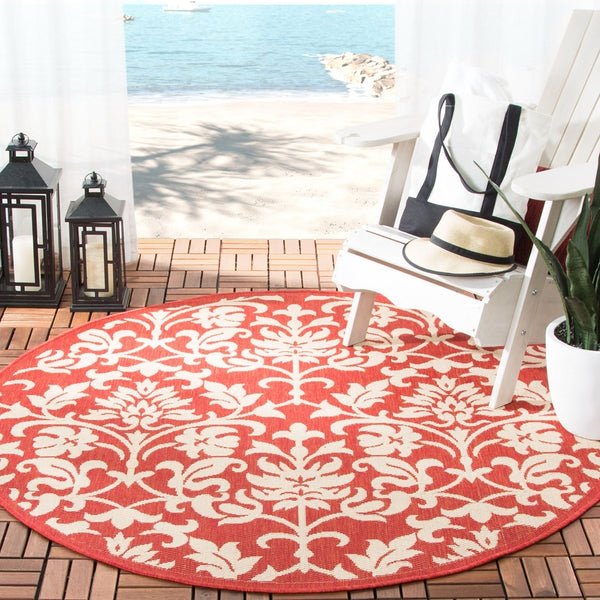 safavieh clearance courtyard cy3416 3707 red rug