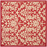 safavieh clearance courtyard cy3416 3707 red rug
