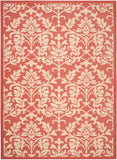 safavieh clearance courtyard cy3416 3707 red rug