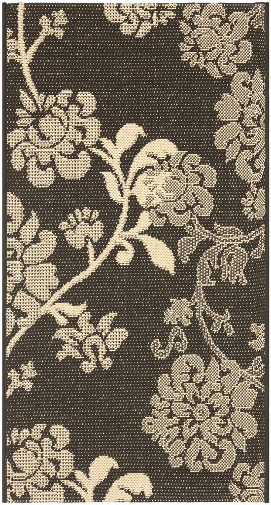 safavieh clearance courtyard cy4027d black natural rug