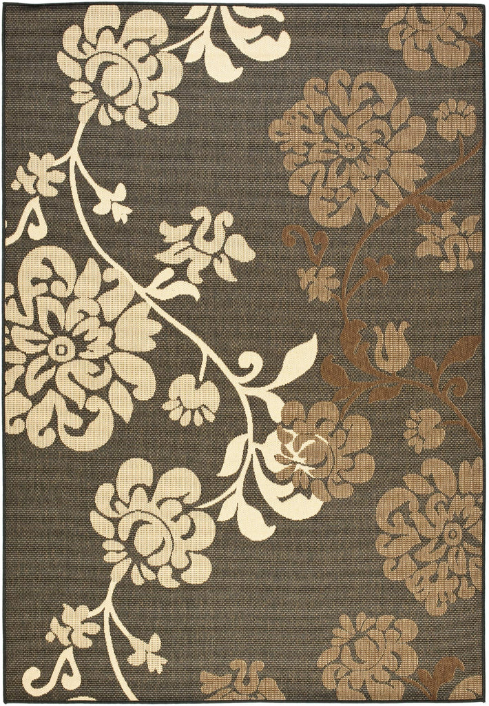 safavieh clearance courtyard cy4027d black natural rug