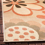 safavieh clearance courtyard cy4035c natural brown rug