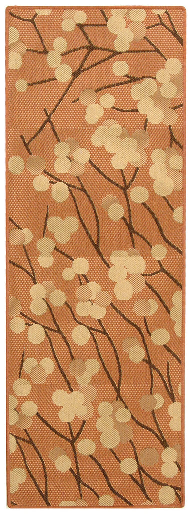 safavieh clearance courtyard cy4037c terra natural rug