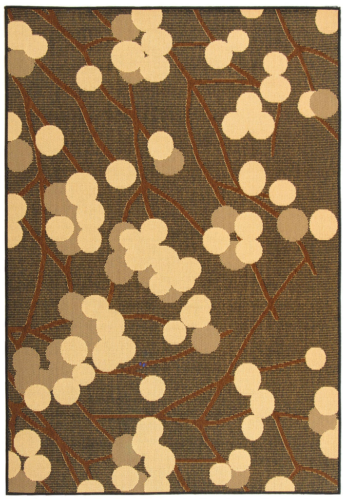 safavieh clearance courtyard cy4037d black natural rug