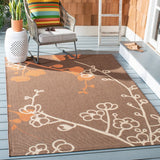 safavieh clearance courtyard cy4038c brown natural rug