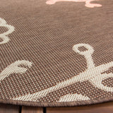 safavieh clearance courtyard cy4038c brown natural rug