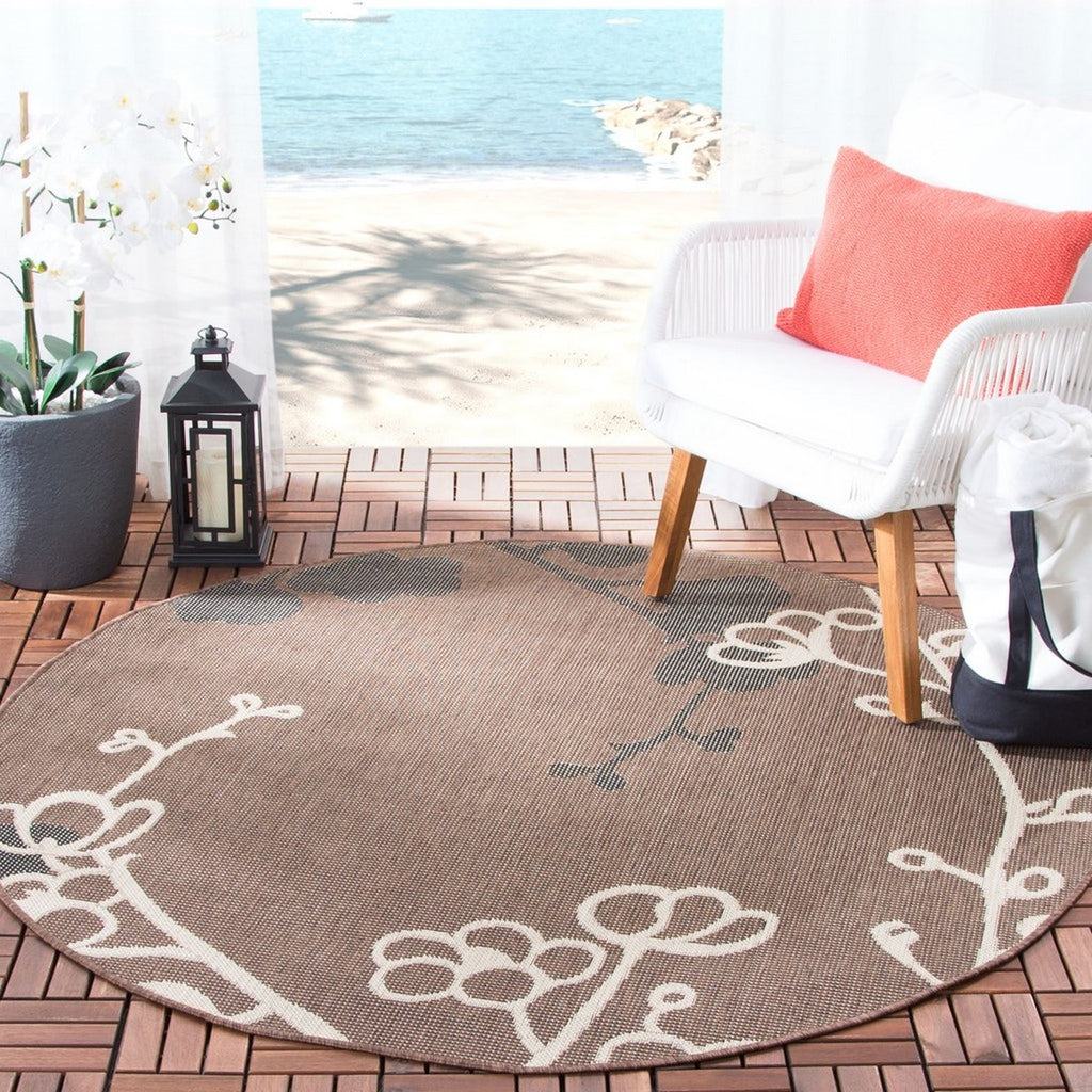 safavieh clearance courtyard cy4038d brown natural rug