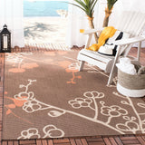 safavieh clearance courtyard cy4038c brown natural rug