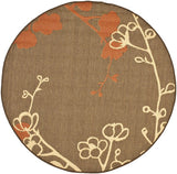 safavieh clearance courtyard cy4038c brown natural rug