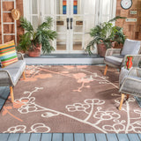 safavieh clearance courtyard cy4038c brown natural rug