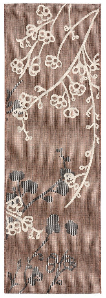 safavieh clearance courtyard cy4038d brown natural rug