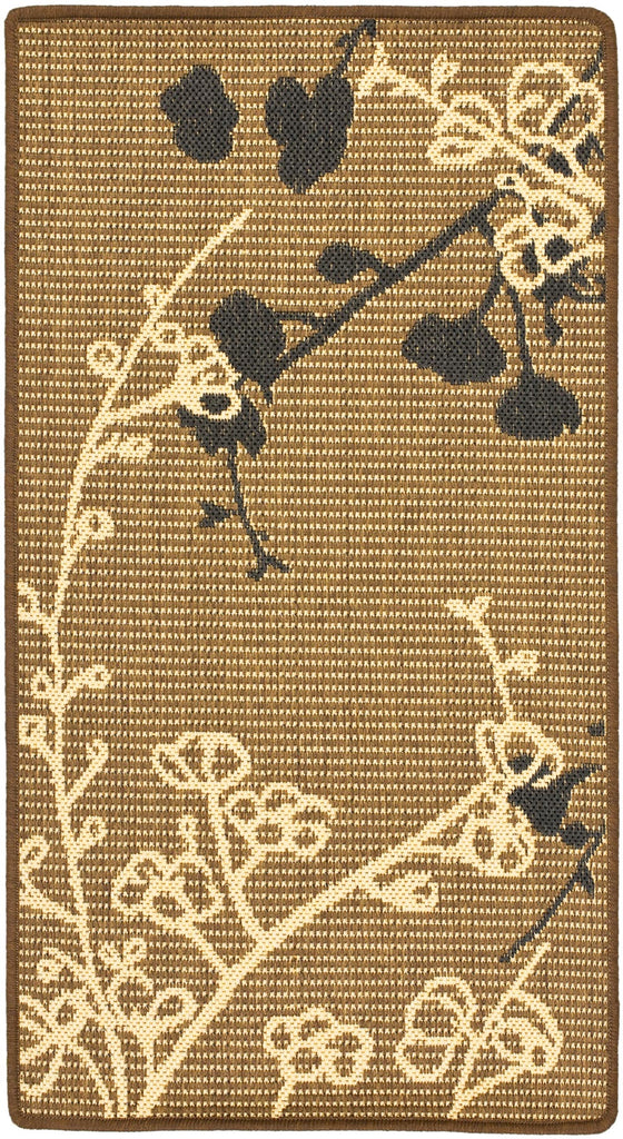 safavieh clearance courtyard cy4038d brown natural rug