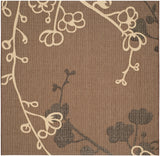 safavieh clearance courtyard cy4038d brown natural rug