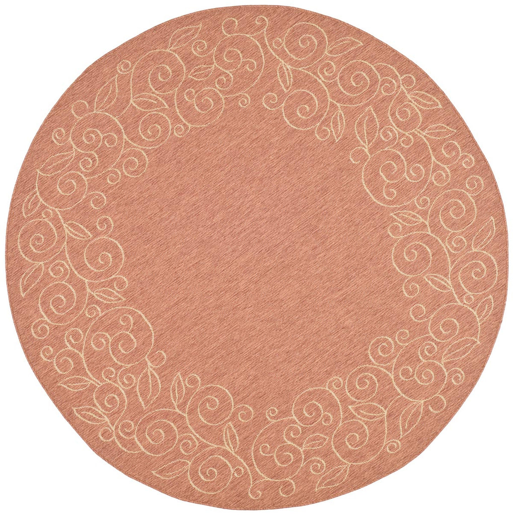 safavieh clearance courtyard cy5139a terracotta rug