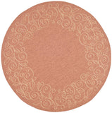 safavieh clearance courtyard cy5139a terracotta rug