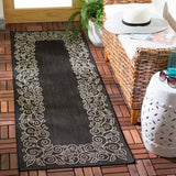 safavieh clearance courtyard cy5139d black rug