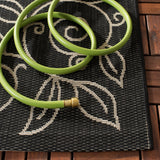 safavieh clearance courtyard cy5139d black rug
