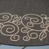 safavieh clearance courtyard cy5139d black rug