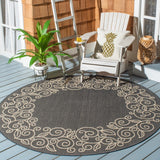 safavieh clearance courtyard cy5139d black rug