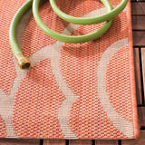 safavieh clearance courtyard cy5141a rust rug