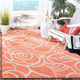 safavieh clearance courtyard cy5141a rust rug