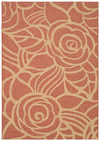 safavieh clearance courtyard cy5141a rust rug