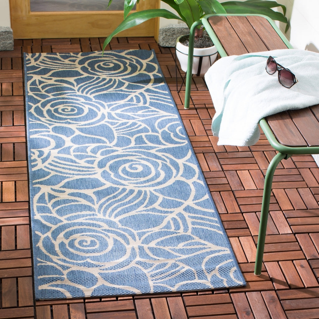 safavieh clearance courtyard cy5141c blue rug