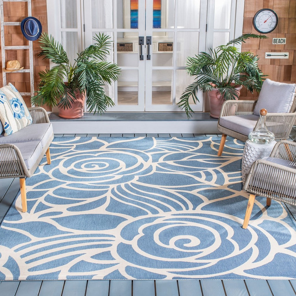 safavieh clearance courtyard cy5141c blue rug