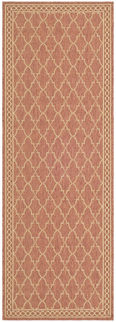 safavieh clearance courtyard cy5142a rust rug