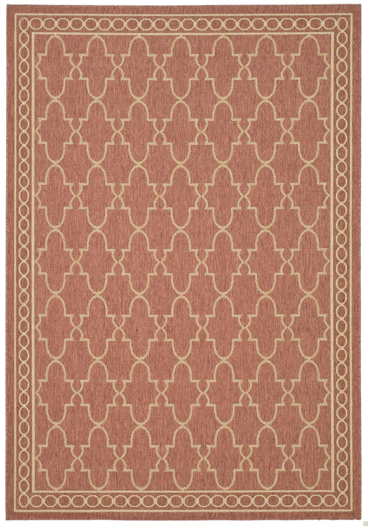 safavieh clearance courtyard cy5142a rust rug