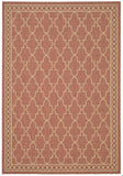 safavieh clearance courtyard cy5142a rust rug