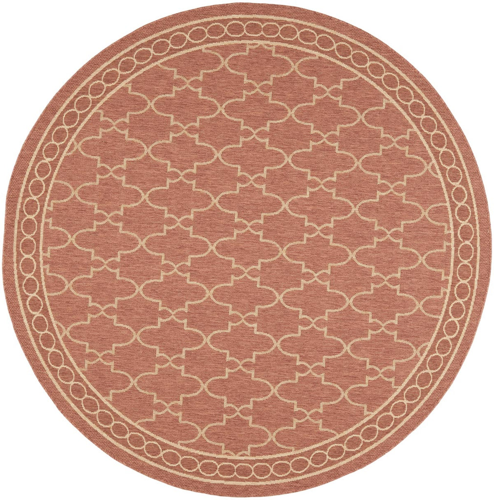 safavieh clearance courtyard cy5142a rust rug