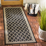 safavieh clearance courtyard cy5142d black rug