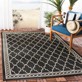 safavieh clearance courtyard cy5142d black rug