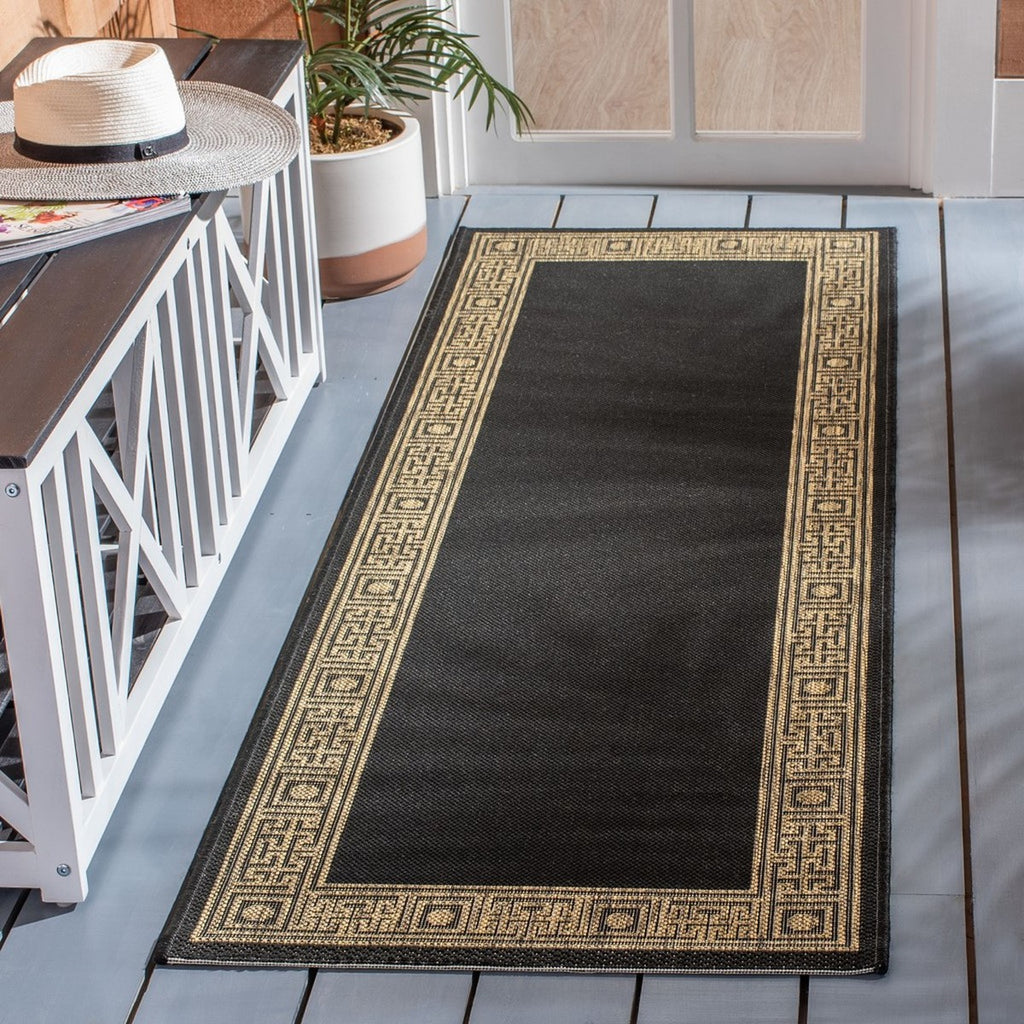 safavieh clearance courtyard cy5143g black rug