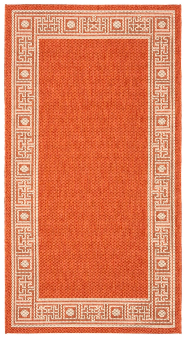 safavieh clearance courtyard cy5143a rust rug
