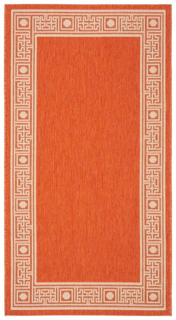 safavieh clearance courtyard cy5143a rust rug