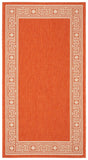 safavieh clearance courtyard cy5143a rust rug